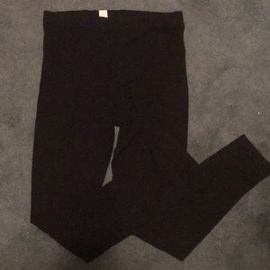 Black high waisted leggings